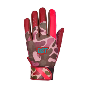 Guantes de softbol de béisbol personalizados de alta calidad para adultos Impresión de sublimación juvenil Logotipo de goma en relieve Hecho de cuero de primera calidad - Product Image 3