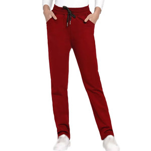 Pantalons de survêtement pour femmes de haute qualité, personnalisés, épais, chauds, en molleton, avec taille ajustable, confortables, bas de survêtement de fitness - Product Image 2