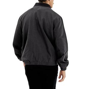 Chaqueta de Trabajo Personalizable de Lona de Algodón Grueso para Hombre, Estilo Vintage, Transpirable, Resistente al Viento e Impermeable, con Bordado - Product Image 5