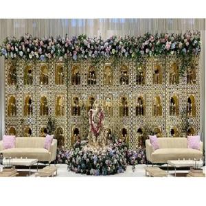 Panneau de miroir décoratif en bois pour scène de mariage, toile de fond de scène de mariage moderne, cadre de miroir tendance pour mariage au Royaume-Uni - Product Image 1