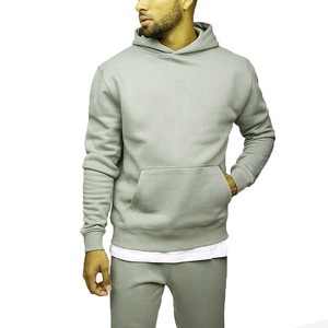 Vêtements de sport de haute qualité avec logo personnalisé Baggy de luxe d'hiver Survêtements de sport en coton uni vierge jogging technique en polaire pour hommes - Product Image 4