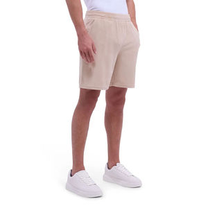 Shorts de sport pour hommes, personnalisables avec logo, vente en gros, streetwear décontracté, motif uni, méthode de tissage non tissé, toile - Product Image 3
