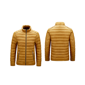 Chaquetas Acolchadas con Capucha para Hombre, con Logotipo Personalizado en la Parte Delantera, Estilo Urbano, Ropa Exterior Ligera y Cálida para Invierno y Uso al Aire Libre - Product Image 1