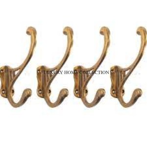 Stylish Metal Wall <b>Hooks</b> Hangers for Entryway and Hallway Organization with Sleek and Modern Aesthetic - Product Image 2