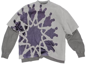 Streetwear Male <b>T</b>-<b>Shirt</b> Men Rapper Casual Tops Screen Printing <b>Black</b> Tshirt for Men - Product Image 2