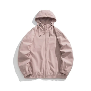 Chaqueta Cortavientos Impermeable de Lona para Exteriores con Cuello Alto para Hombre - Entrenamiento de Carrera de Invierno Hecho a Medida - Product Image 1