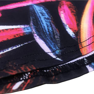 T-shirt à manches courtes élégant, vente directe d'usine, 100% Polyester coton, dessins Sublimation vierge - Product Image 5