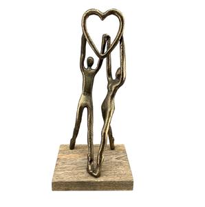 Sculpture en aluminium coulé de designer, conçue pour les maisons de caractère, dotée d'une structure épurée et d'une identité artistique. - Product Image 5