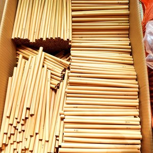 Hot Selling Custom Order Reusable Eco-friendly Bamboo Drinking <b>Straws</b> Includes <b>Cleaning</b> <b>Brush</b> From Eco2go Vietnam Manufacture - Product Image 4