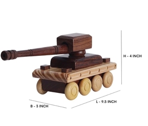 Fabriqué à la main en sheesham et bois de pin petit réservoir Art décoratif décoratif rustique décor à la maison Accent ferme à la main - Product Image 6