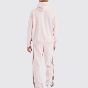 ชุดวอร์มผ้าฝ้าย100% สำหรับผู้ชายชุดวอร์มผ้าคอตตอนไซส์ใหญ่แห้งเร็วดีไซน์ใหม่ล่าสุด - Product Image 2