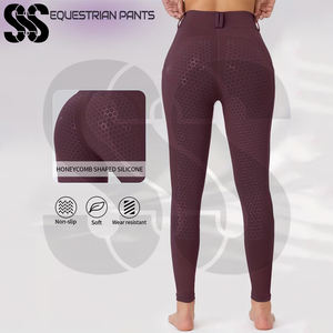 Pantalones de Equitación para Mujer a Precio de Fábrica, Suministro OEM, Fabricante Directo, Alto Rendimiento, Duraderos, de Poliéster/Spandex - Product Image 3