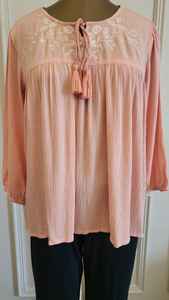 Ropa INS con bordado Floral a la moda para mujeres y niñas, tela antiarrugas de algodón de alta calidad, mangas completas, tanque, botón informal, Verano - Product Image 3