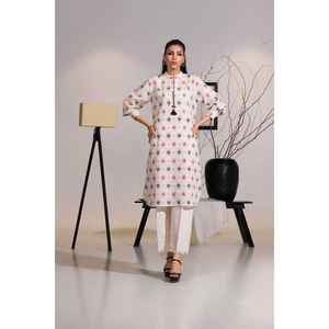 Camisa de Lino y Algodón con Estampado Floral y Adornos Jacquard Retro para Mujer, Estilo Vintage con Botones Decorativos, Talla XL, Informal, Ligera, para Verano - Product Image 2