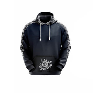 Sudadera con capucha para hombre de la mejor calidad Color elegante Nueva moda al por mayor Teñido liso de gran tamaño Haga su propio logotipo para el invierno - Product Image 2