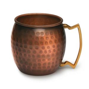 Handcrafted Pure Copper <b>Mug</b> 12oz | 100% Food-Grade Hammered Finish for Moscow Mule & Ayurvedic Drinks - Product Image 1