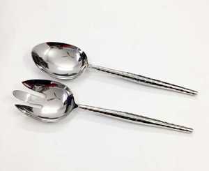 Most Popular Salad Server <b>Kitchen</b> Custom Stainless Steel 18/10 Salad Tools Fork Spoon Server Eco-Friendly Dishwasher Safe - Product Image 5