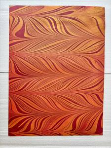 Hojas de Papel Marmoleado Hechas a Mano, Ecológicas, con Borde Decorativo, Proveedor de Papelería para Encuadernación, Envoltorio de Regalos de Lujo - Product Image 3