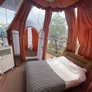 Maison dôme à bulles gonflable Maison de fête à bulles Maisons en tente Maisons en dôme préfabriquées Maison en dôme de jardin Maison en dôme en PC polycarbonate - Product Image 5