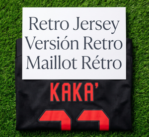 Camiseta Retro de Kaka 22 del 2007, Camiseta Clásica de Fútbol del Milán, Edición Clásica del Partido, Jacquard - Product Image 1