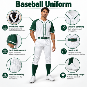 Tenue d'équipe de baseball pour hommes VENOMOUS FIGHT GEAR - Personnalisable, durable, respirante pour l'entraînement et les tournois - Product Image 6