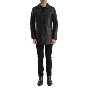 Nueva Chaqueta de Cuero Vacuno para Hombre, Estilo Otoñal, Resistente al Viento, Transpirable, Diseño Personalizado, Material 100% de Calidad, 2026 - Product Image 1