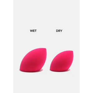 A3shop AOA Wonder Blender Spugna di Bellezza Rosa Morbida Smussata per Trucco Viso Logo Personalizzato Etichetta Privata Motivo a Goccia per Cosmetici - Product Image 1