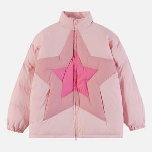 Men's Premium Quality Solid <b>Zip</b> <b>up</b> Oversize Puffer Jacket Winter Warm Custom Quilted Waterproof High Quality Down Jackets - Product Image 6