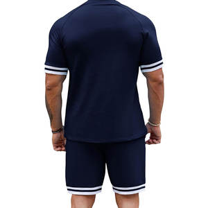 Ensemble haut fabricant de t-shirts et shorts meilleur matériel ensemble de shorts personnalisé votre propre conception ensemble de shorts pour hommes - Product Image 2
