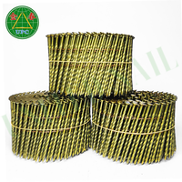 Clous en bobine pour palettes 3,0x76 mm pour pistolet à air haute résistance à la traction pour palettes Conception à tige lisse avec des prix compétitifs
