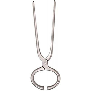 Probador de pezuña de herrador de acero inoxidable, herramienta de cuidado de pezuña veterinaria de alta resistencia para caballos, ganado, detección de presión del dolor - Product Image 4