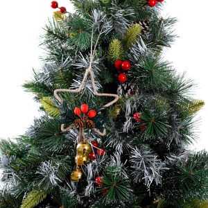 Décoration d'ornements de Noël rétro personnalisés en feutre réutilisable pour porte d'entrée de bureau - Product Image 1