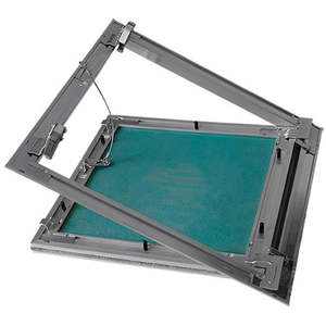 Promofix Maxima Alu/Hydro Plate 12.5mm Sportello 300X300 con Apertura/Chiusura a Scatto, Confezione da 1 - Product Image 2
