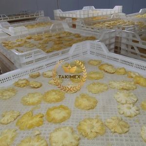 Venta al por mayor de alta calidad bajo en azúcar sin gluten rodajas de piña secas suaves sabor agrio desintoxicación y té de frutas ingrediente - Product Image 2