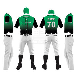 ชุดเครื่องแบบเบสบอลวัสดุน้ำหนักเบาและระบายอากาศได้ชุดเครื่องแบบเบสบอลสวมใส่สบาย - Product Image 1