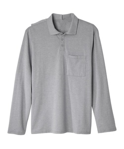 Ropa para hombre con espalda abierta para discapacitados, camisas de quimio para acceso al puerto, camisa de cirugía posterior al hombro, camisas de manga larga para hombres - Product Image 1