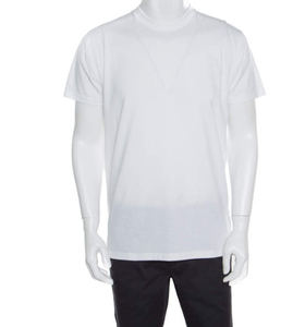 T-shirts pour hommes à col rond, formels, 100% coton, manches courtes, coupe ample, respirants - Product Image 4