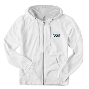80% cotton / 20% polyester Zipper Hoodies Custom Independent Trading Co. Mid weight Full <b>Zip</b> <b>Hoodie</b> - Product Image 2