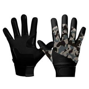 Guantes de fútbol americano impresos resistentes por encargo producto de venta en línea - Product Image 1