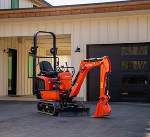 Reliable Kubota K008 Mini Digger <b>for</b> <b>sale</b> with 10.3 HP Kubota engine 2.5 mph travel speed and 1.0 ton operating <b>weight</b> - Product Image 5