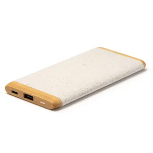 Powerbank in bambù Great Falls, gadget promozionali personalizzati - Product Image 1