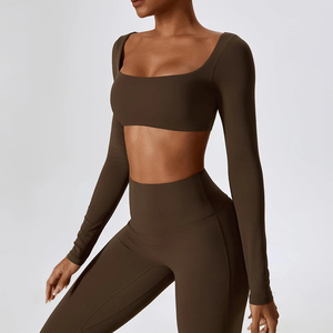 ชุดกีฬาออกกำลังกายในยิมของผู้หญิงชุดโยคะสำหรับผู้หญิงชุดออกกำลังกาย - Product Image 4