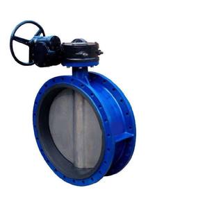 Vanne papillon double excentrique SS304 PN40 à bride - Product Image 2