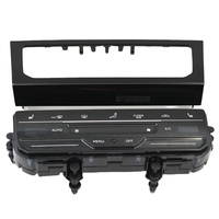 Cadre de panneau de climatisation tactile noir laqué pour Skoda Octavia MK3, panneau de climatisation tactile chauffant 5E0