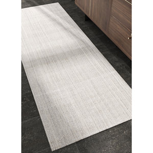 Basis Ivory Phwv-42 <b>Wool</b> Viscose Hand Loom Rugs Versatile Home Decor for Dining Room Living Room Outdoor Kitchen-Woven Carpet - Product Image 6