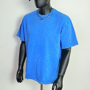 เสื้อยืดวินเทจลายกรด 280 กรัม พิมพ์โลโก้ตามสั่ง สำหรับผู้ชาย สวมใส่สบาย ทรงโอเวอร์ไซส์ สไตล์สตรีท แห้งเร็ว ระบายอากาศได้ดี - Product Image 1