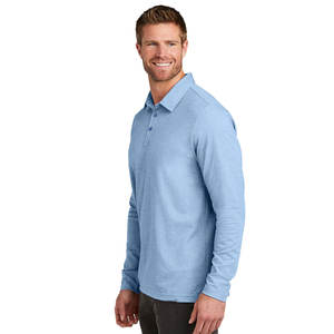 Men Regular-fit Quick-Dry Performance Polo <b>Shirts</b> <b>Long</b> <b>Sleeve</b> Jersey Tennis <b>Golf</b> <b>Shirt</b> - Product Image 3