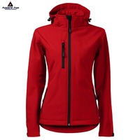 Vestes matelassées personnalisées pour femmes, en softshell, imperméables, doublées de polaire, chaudes pour l'hiver, décontractées, bicolores, imprimées, respirantes