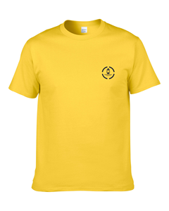 Camiseta extragrande de algodón con cuello redondo de 230gsm de alta calidad para hombre, ropa de calle con estampado de logotipo personalizado, teñido liso - Product Image 1