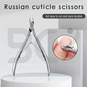 Alicates para Cutículas de Acero Inoxidable Premium, con Apertura de Mandíbula Ancha, Cuchilla Curva, Afilada y Precisa, Herramienta de Manicura y Pedicura para Zurdos - Product Image 2